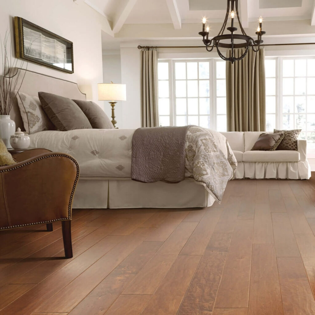 Bedroom Hardwood Flooring | Broadway Carpet & Flooring